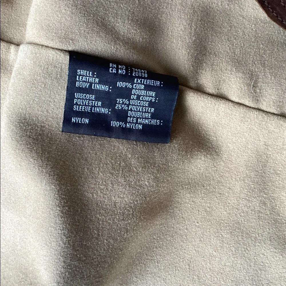 ANDREW MARC Waxed Leather Jacket - Picture 9 of 10